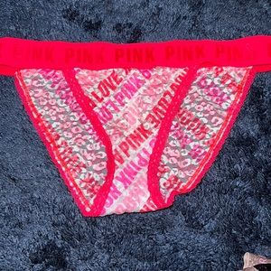 2 pairs victoria’s secret pink panties